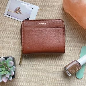 Fossil leather wallet